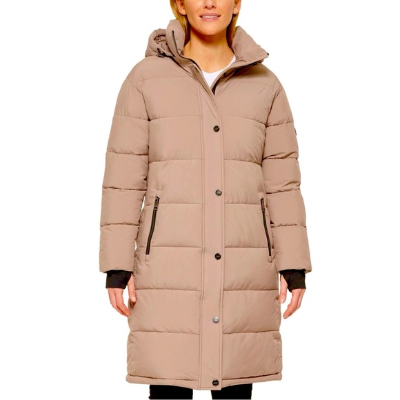 Dkny Jackets & Coats Dkny Womens Long Puffer Jacket Thistle Large Poshmark